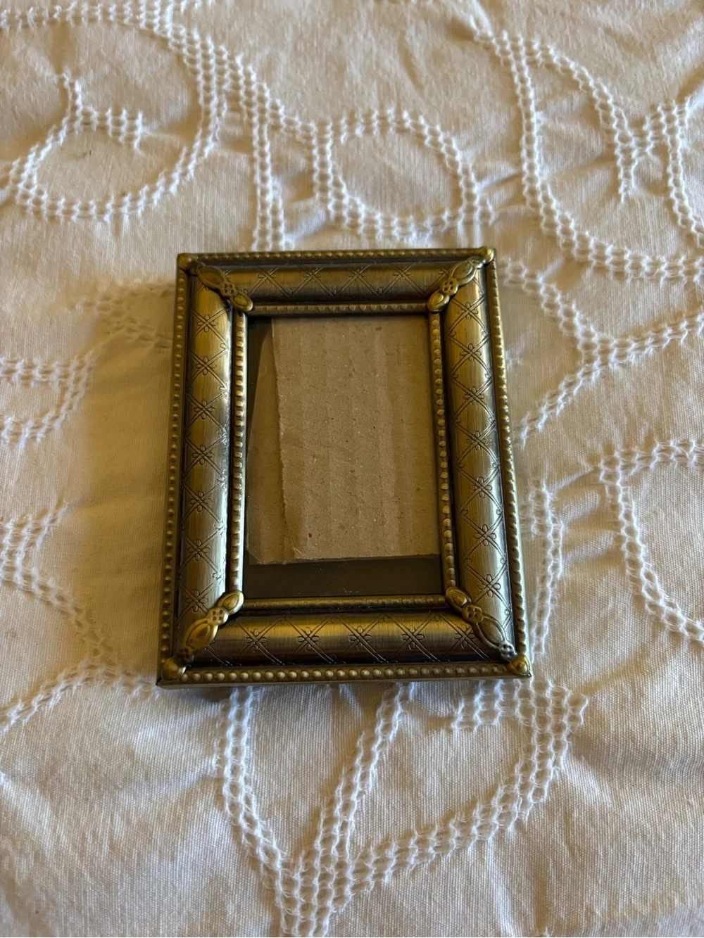 Gold Decorative Picture Frame - Home Accents 3x4